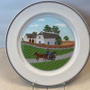 Villeroy & Boch Dinner plate Design Naif Dinner Plate Going to Market